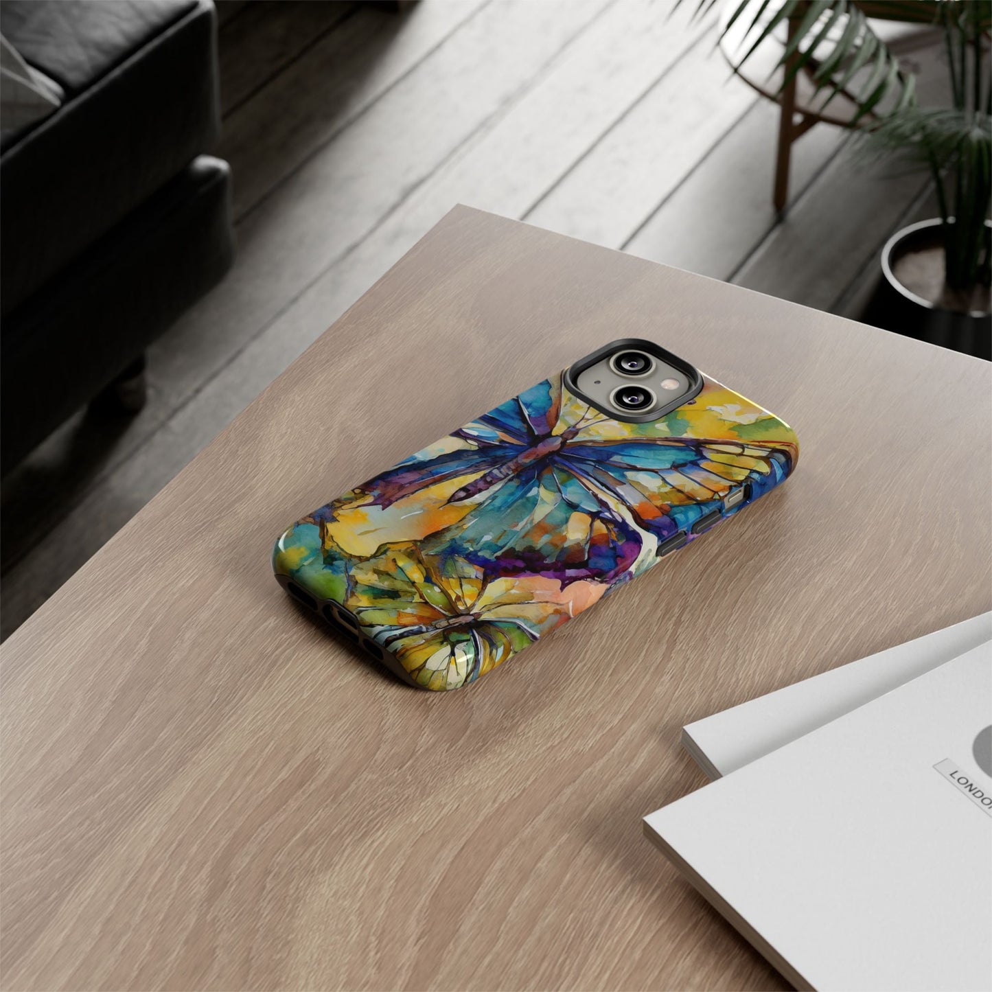 Artistic Butterfly Phone Case - Tough & Stylish Protective Cover