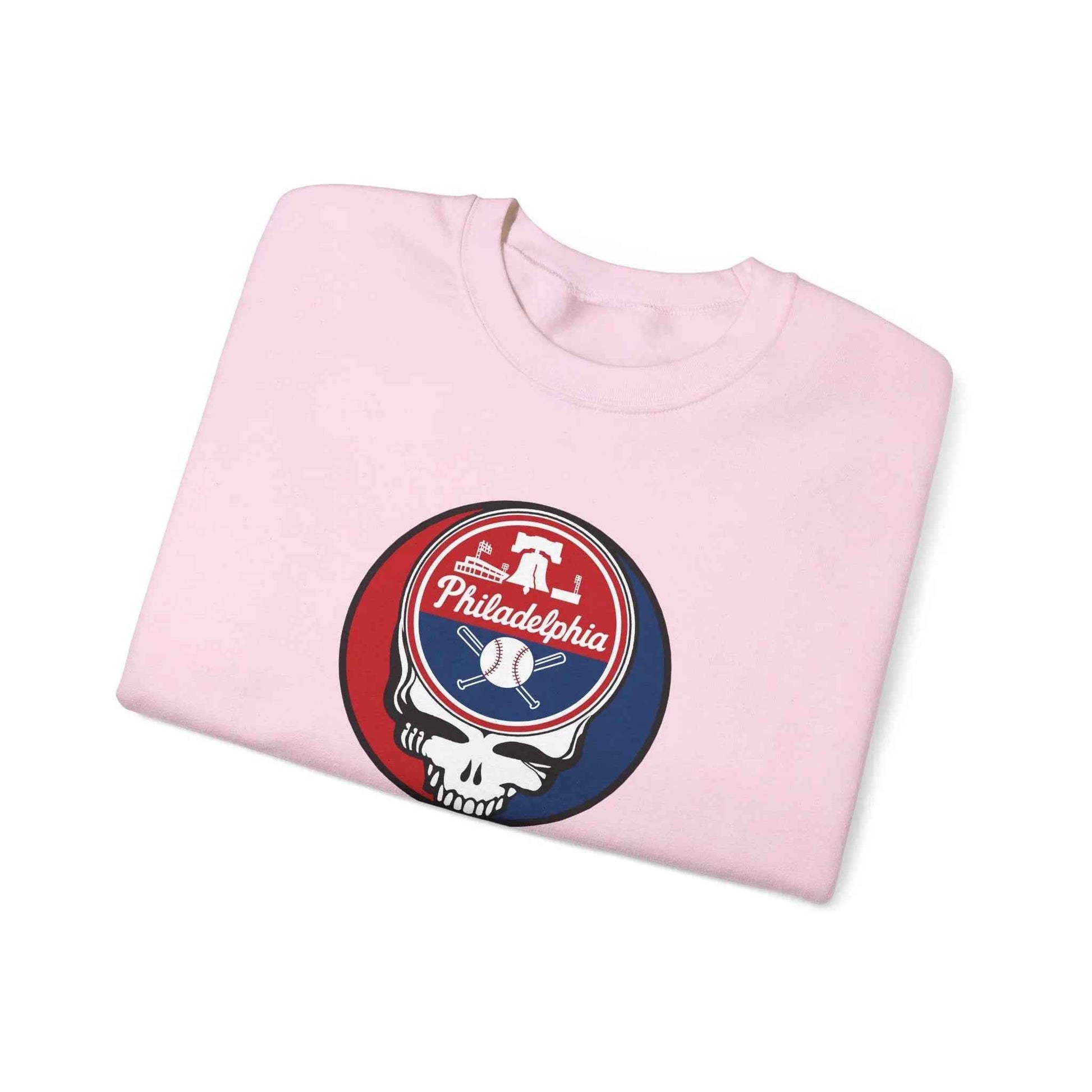 Philadelphia Phillies Original Stealie Grateful Dead Crewneck Grateful Dead Sweatshirt