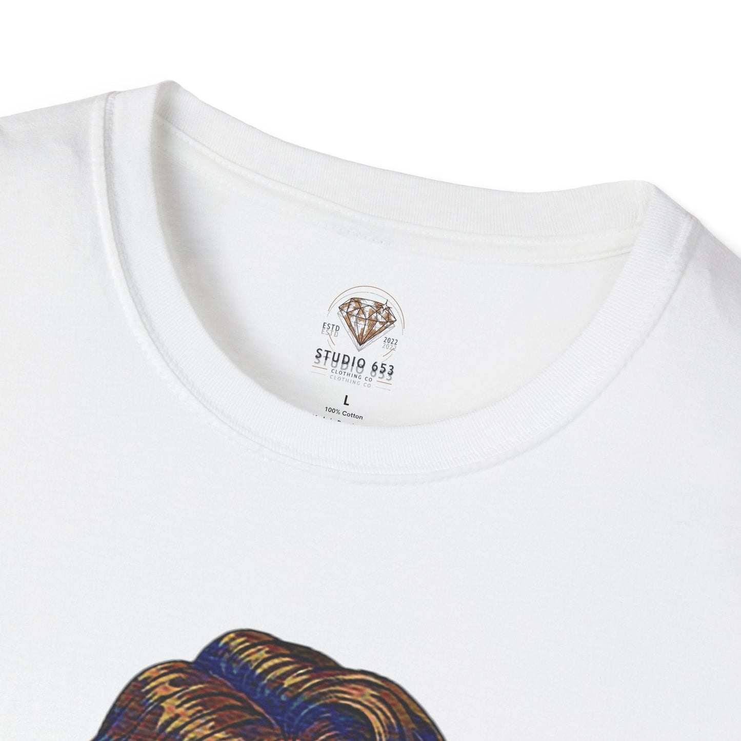 Clothed With Strength Tattooed Pin Up Vintage Graphic Tee