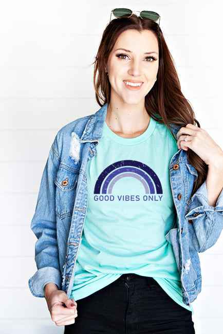 Good Vibes Only Rainbow 1664