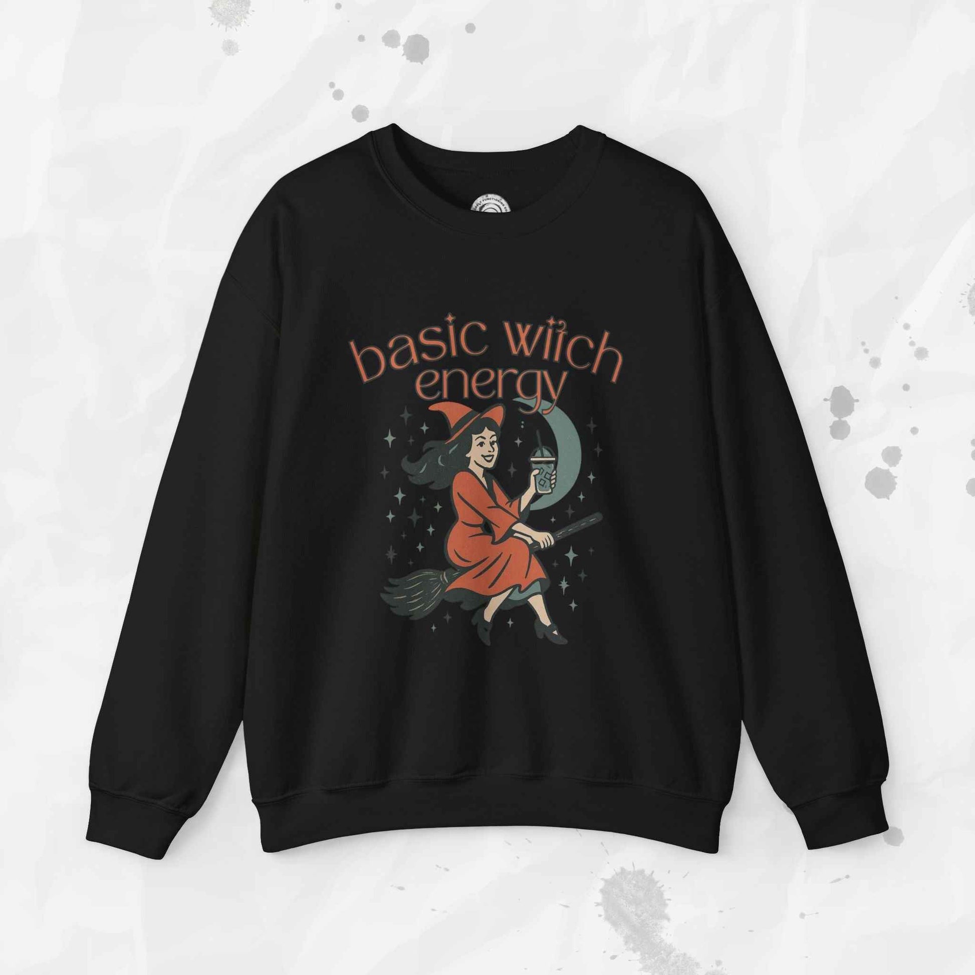 Basic Witch Energy - Crewneck Sweatshirt