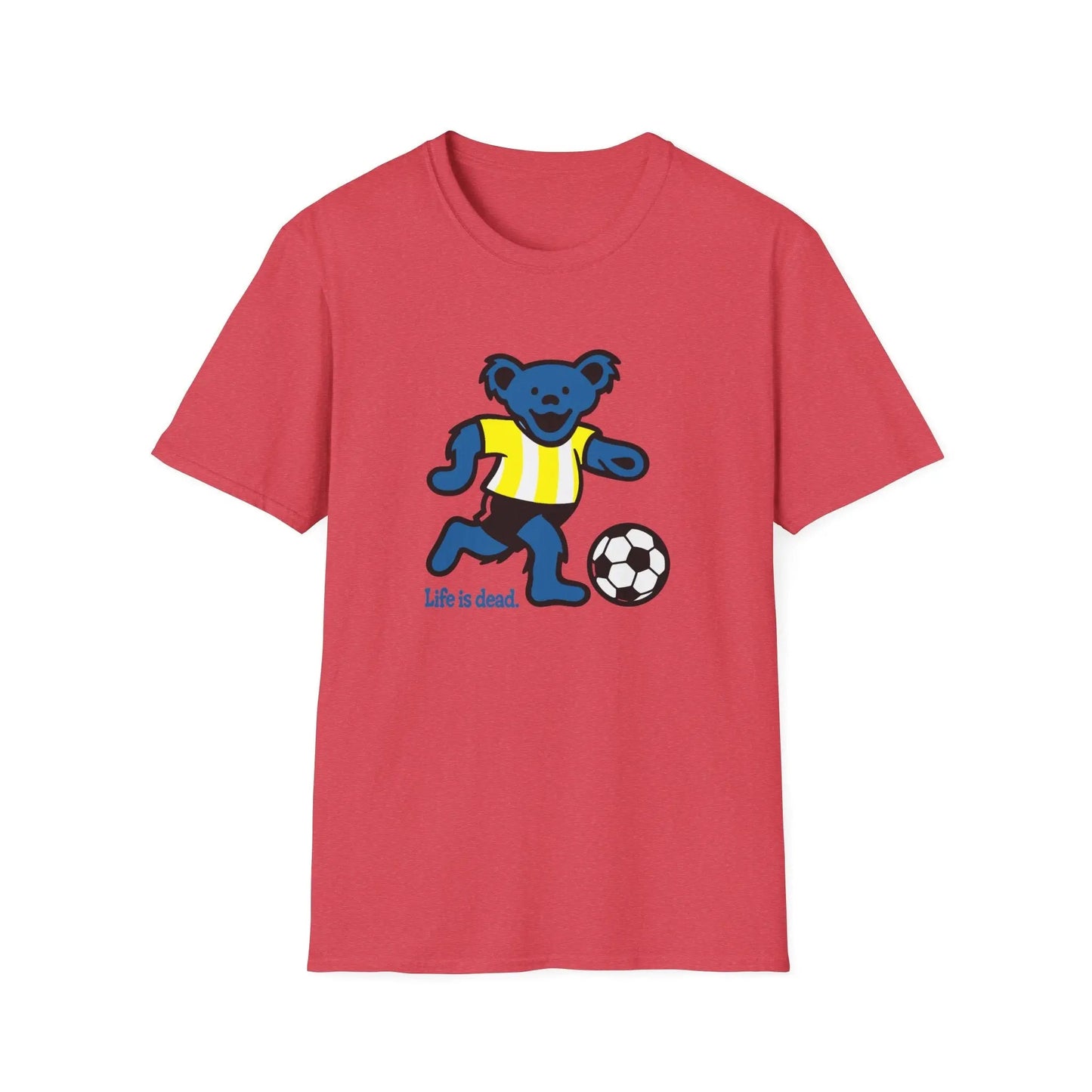 Futbol Bear - Life is dead.® Grateful Dead T-Shirt