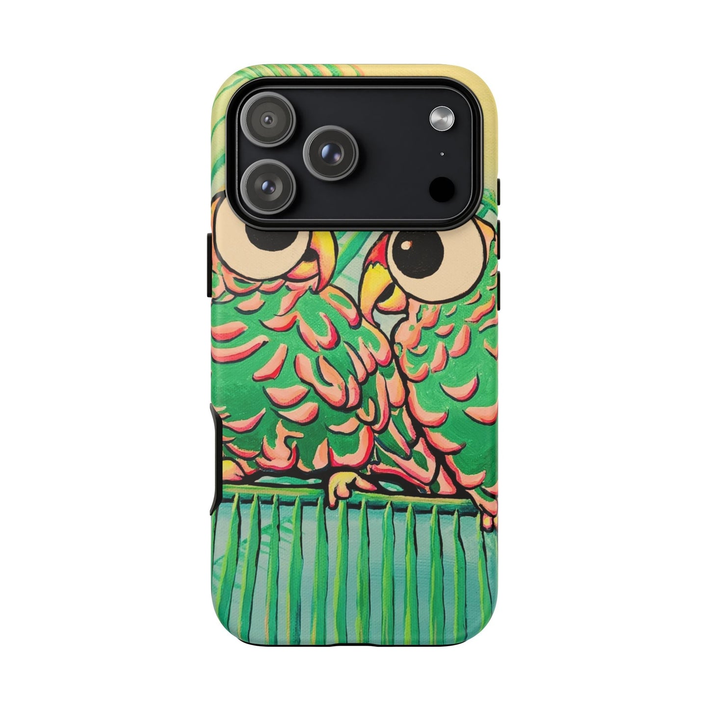 Chatty Cyclops Parrots Tough Phone Case