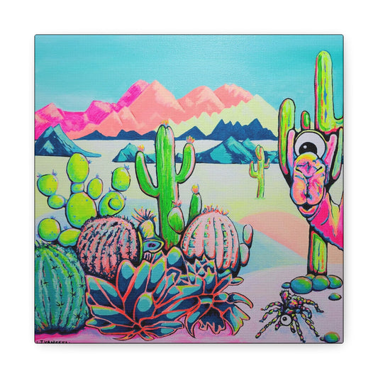 Cyclops Camel Canvas Print, Original Artist Design, Home Decor, Wall Art