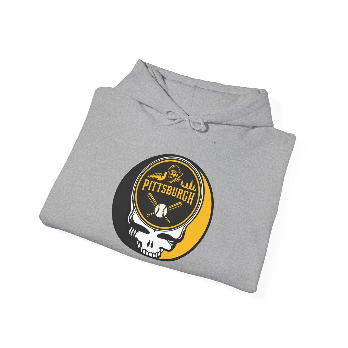 Pittsburgh Pirates Original Stealie Grateful Dead Hoodie