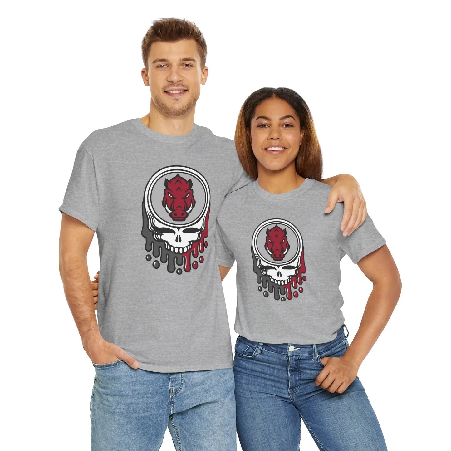Arkansas Razorbacks Stealie Unisex Grateful Dead T-Shirt