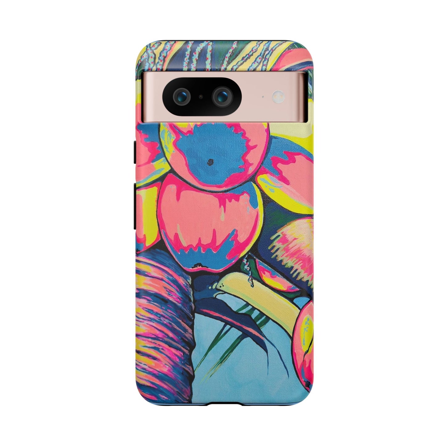 Neon Coconuts Tough Phone Case