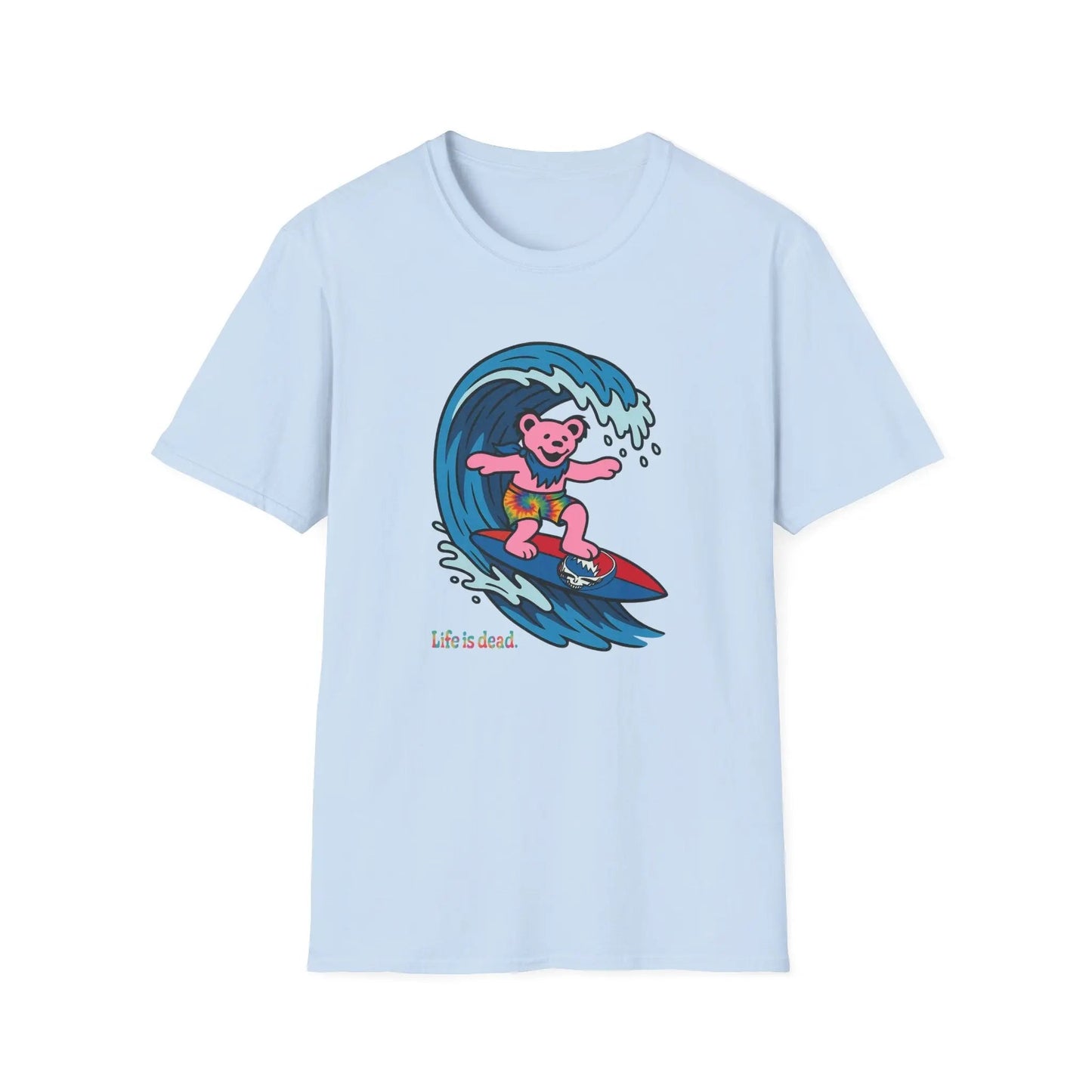 Surfin' Bear - Life is dead.® Grateful Dead T-Shirt