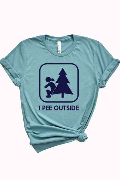 I pee outside 1717