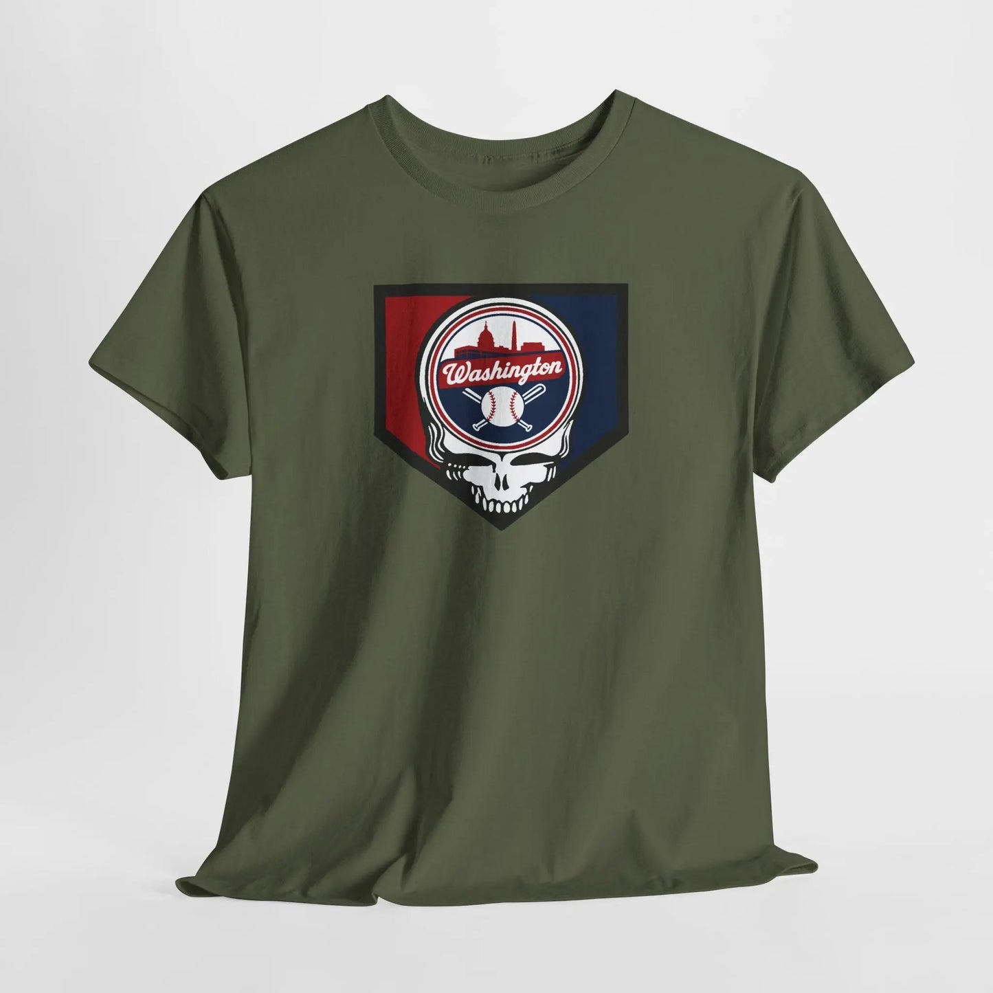 Washington Nationals Original Home Plate Edition Grateful Dead T-Shirt