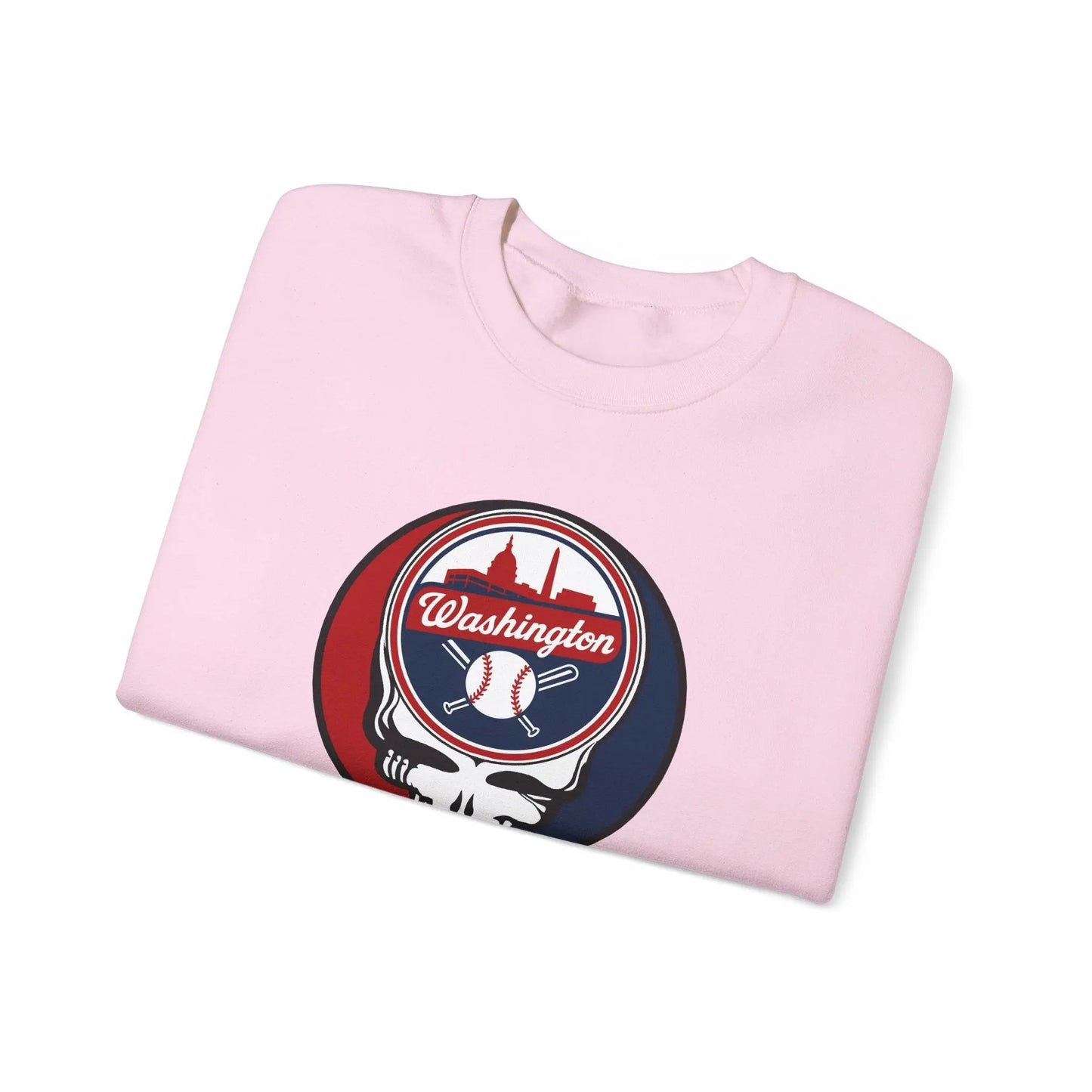 Washington Nationals Original Stealie Grateful Dead Crewneck Grateful Dead Sweatshirt
