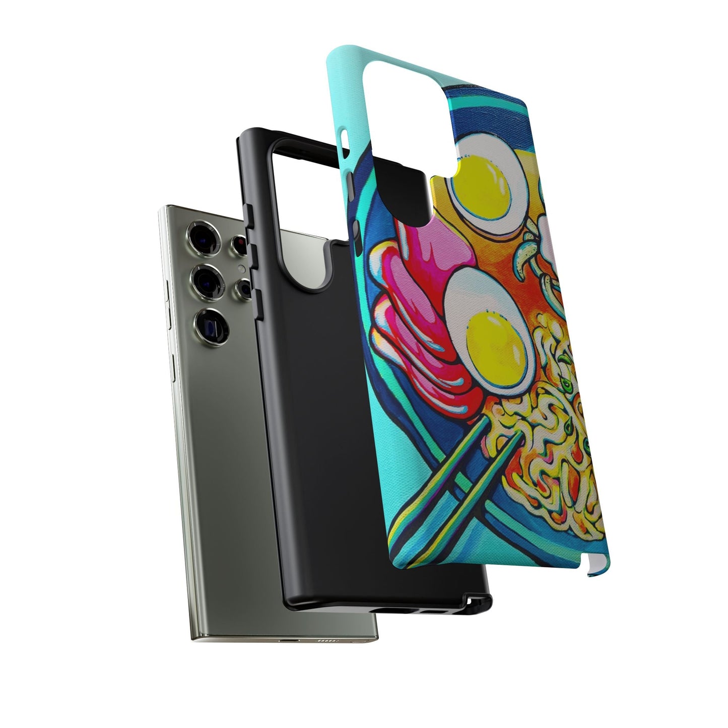 Neon Ramen Tough Phone Case