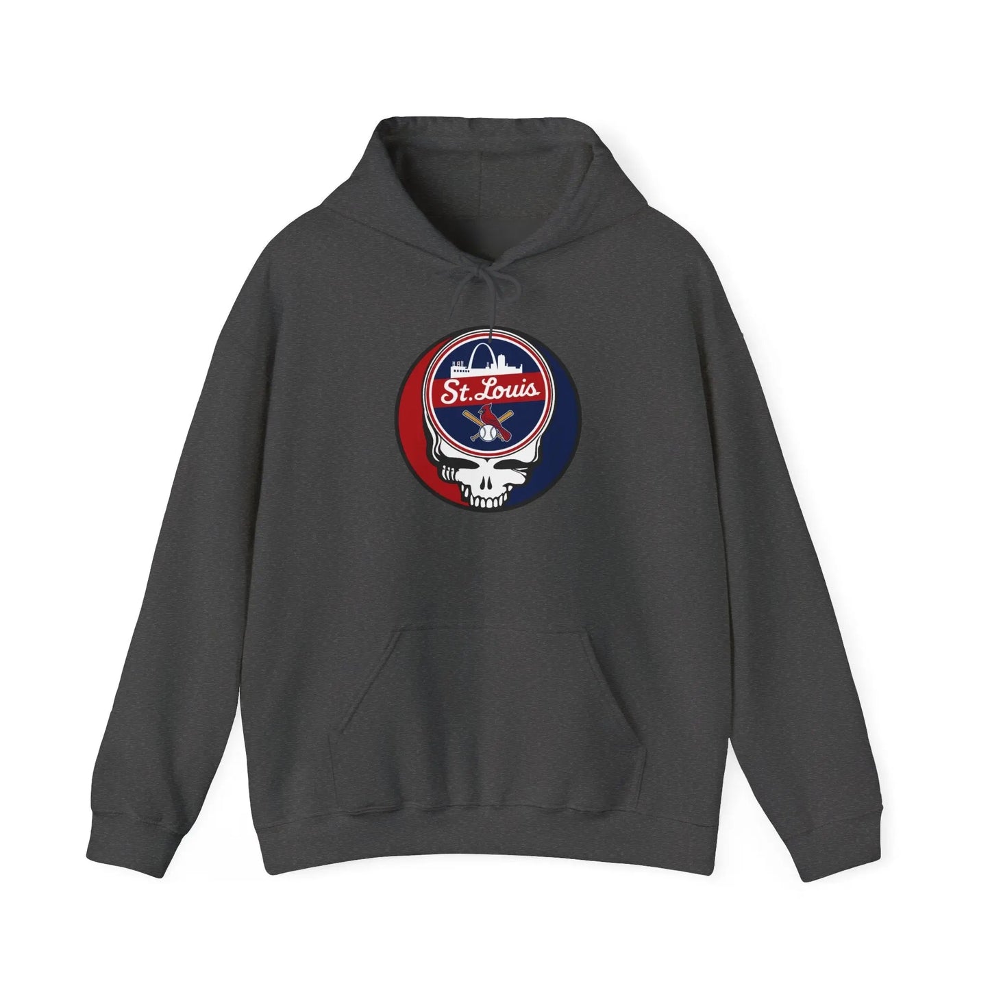 St. Louis Cardinals Original Stealie Grateful Dead Hoodie