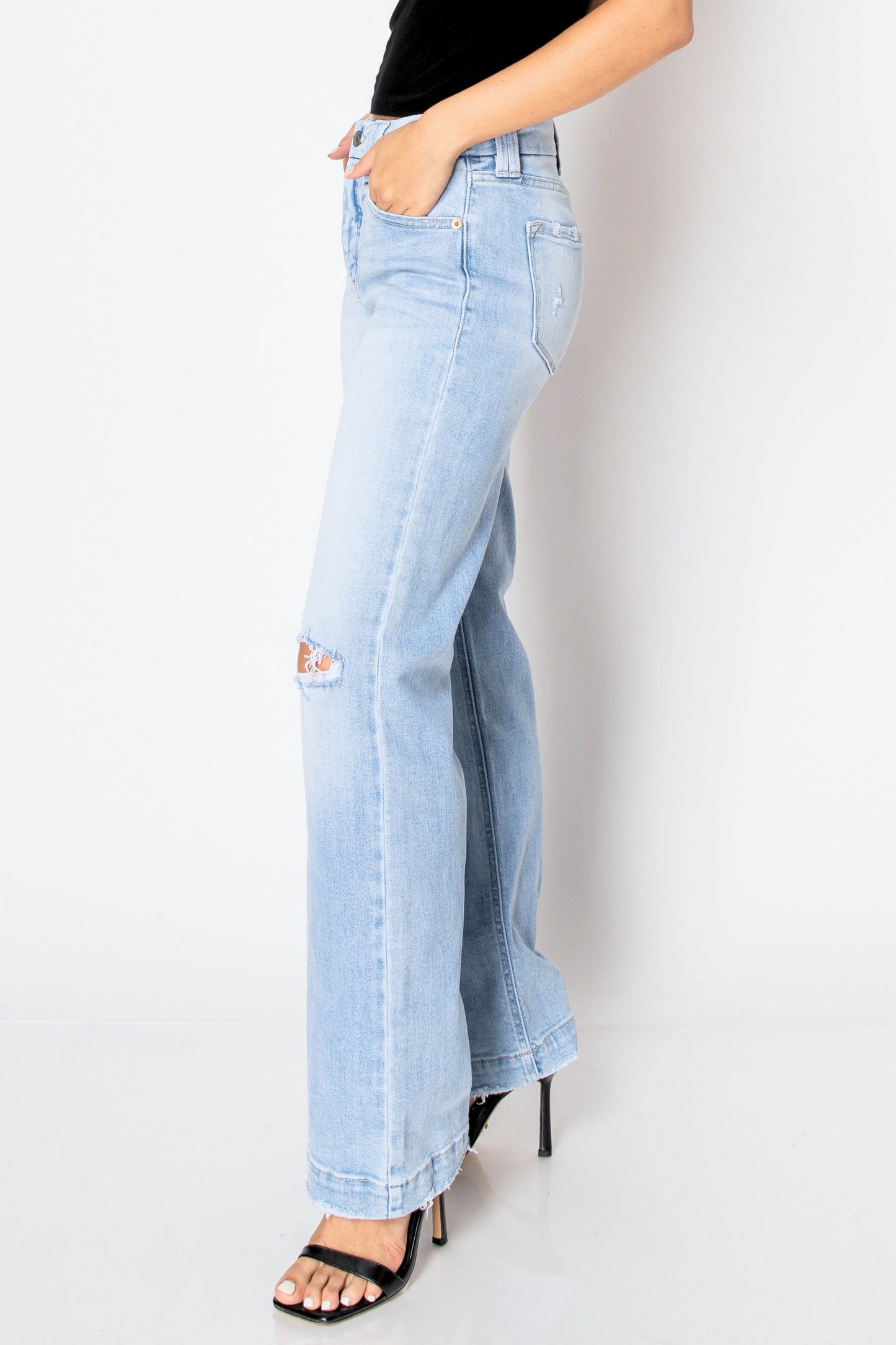 TUMMY CONTROL HIGH RISE RELAXED STRAIGHT LEG