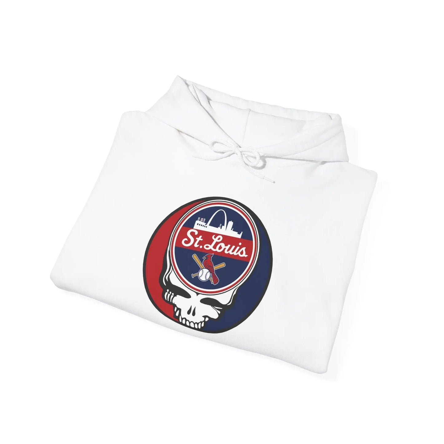 St. Louis Cardinals Original Stealie Grateful Dead Hoodie
