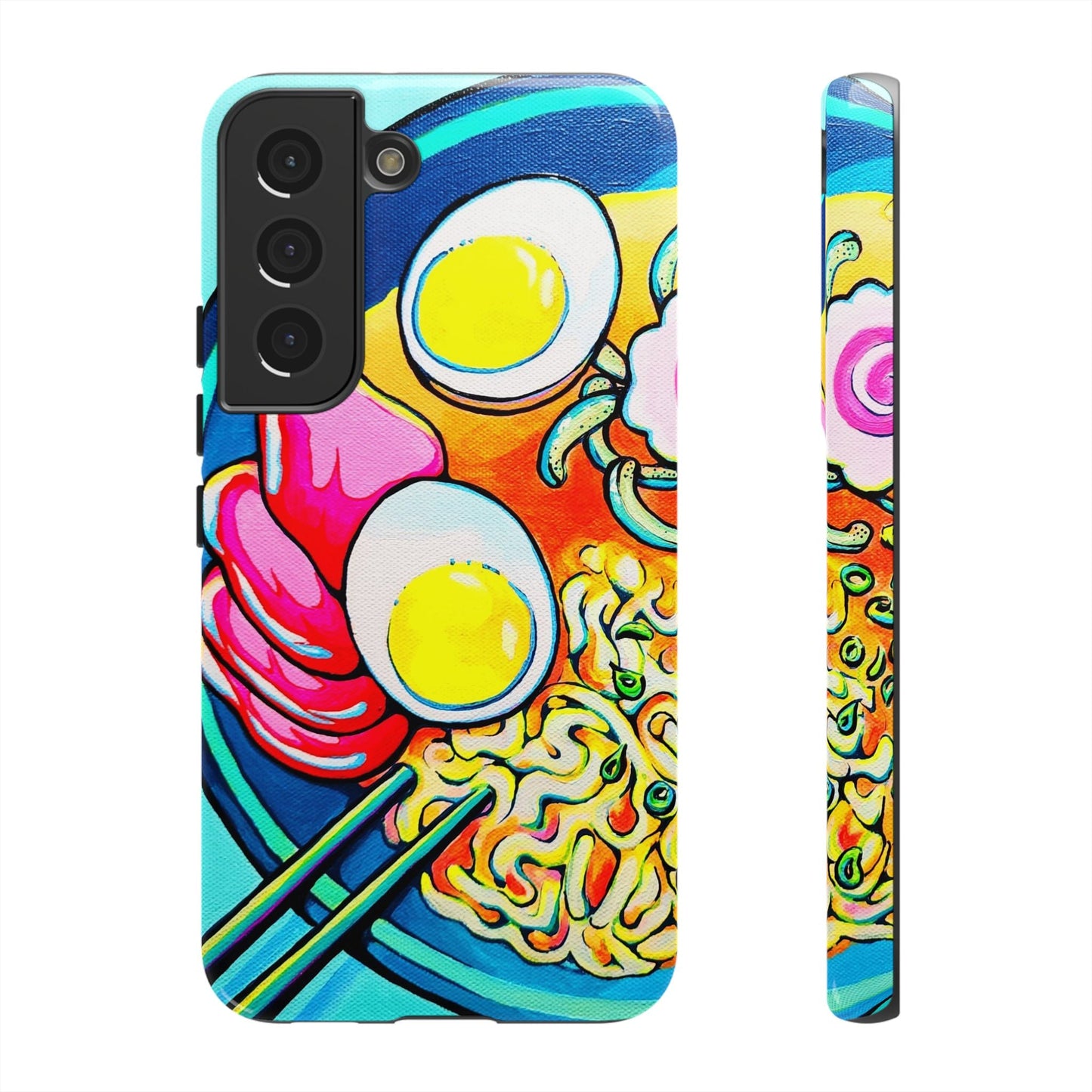 Neon Ramen Tough Phone Case