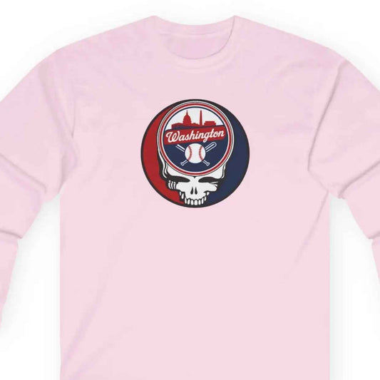 Washington Nationals Original Stealie Long Sleeve T-Shirt