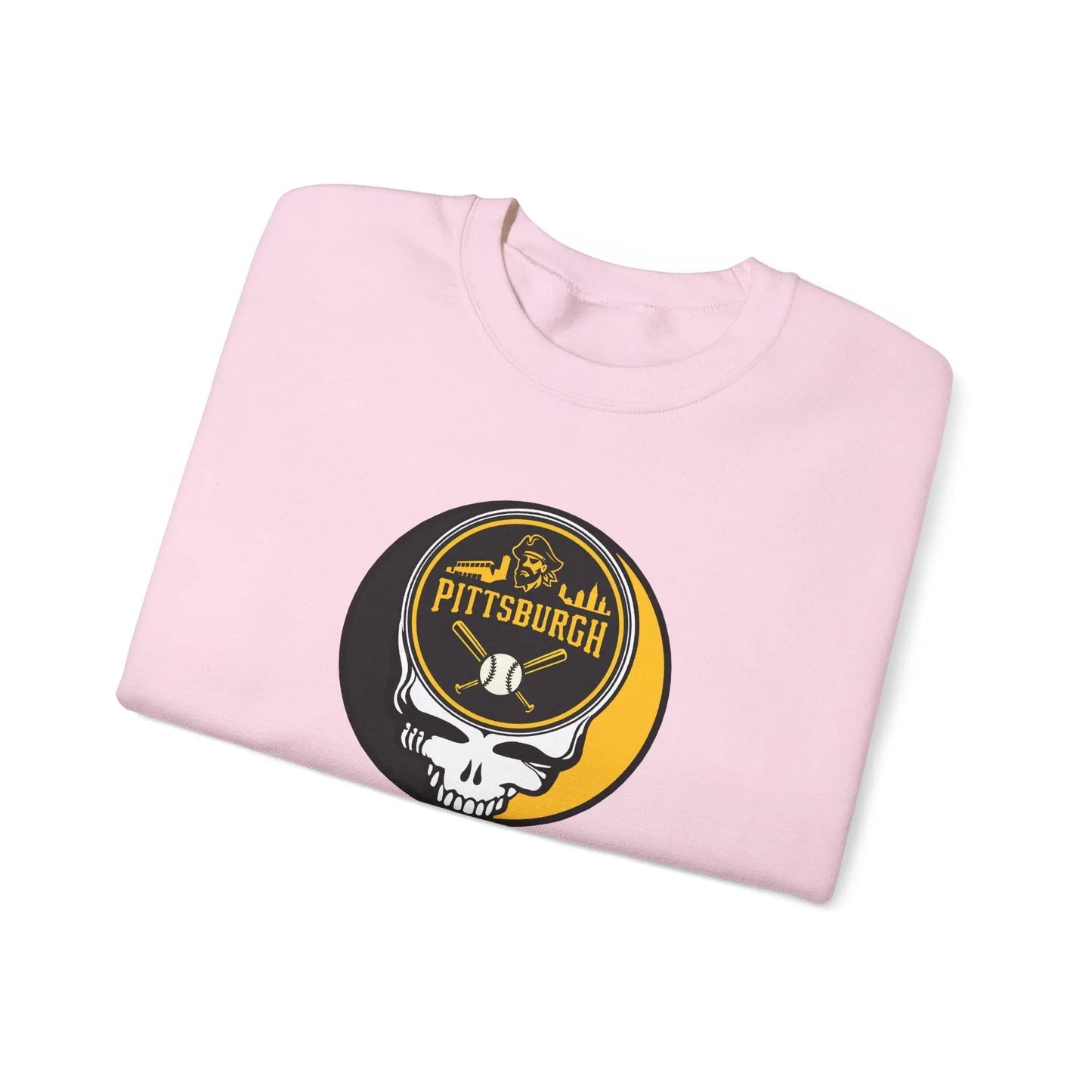 Pittsburgh Pirates Original Stealie Grateful Dead Crewneck Grateful Dead Sweatshirt