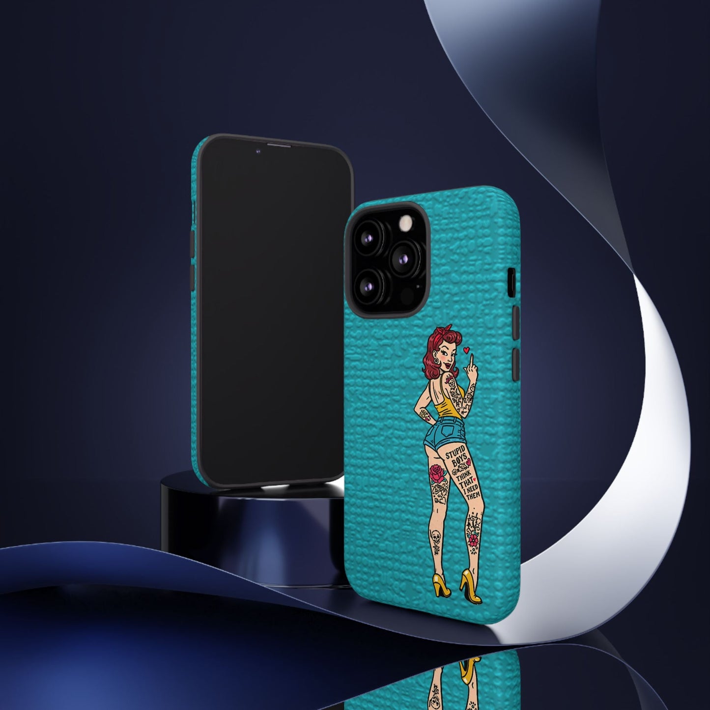 Stupid Boys Tough Phone Case