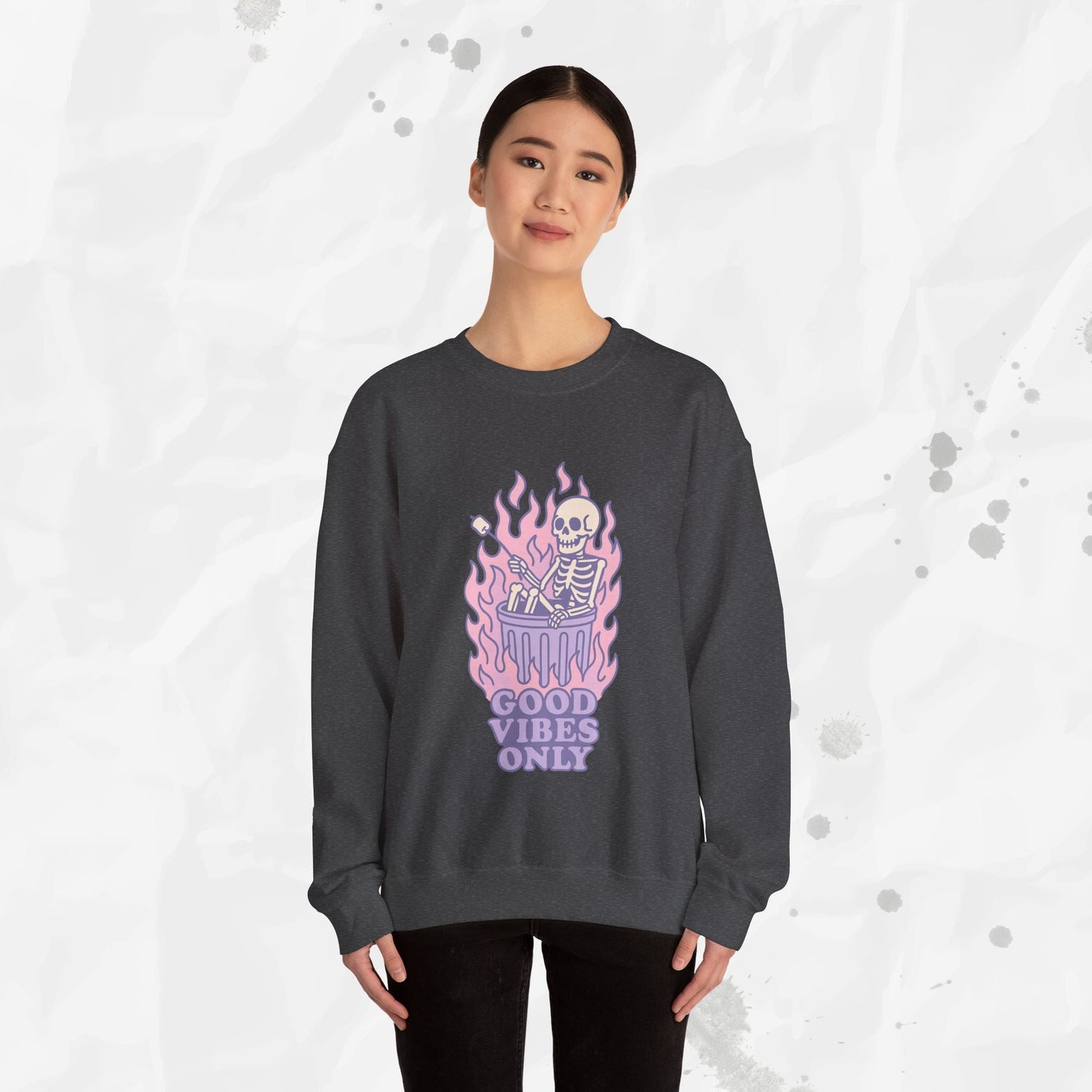 Good Vibes Only - Crewneck Sweatshirt