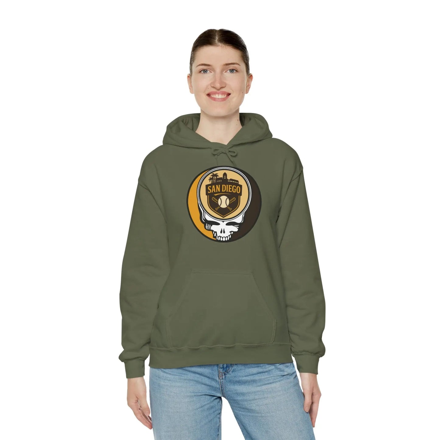 San Diego Padres Original Stealie Grateful Dead Hoodie