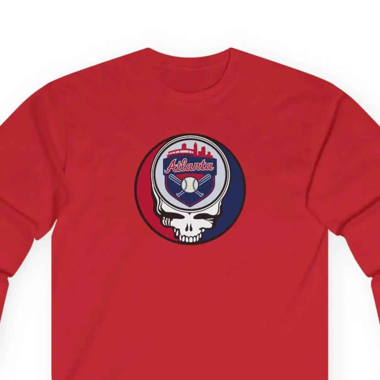 Atlanta Braves Original Stealie Long Sleeve T-Shirt