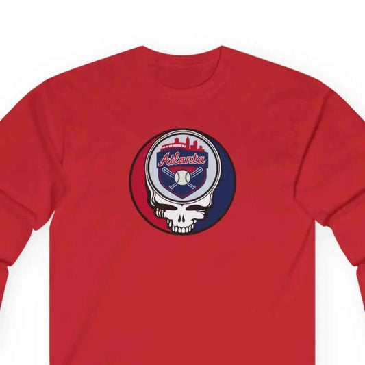 Atlanta Braves Original Stealie Long Sleeve T-Shirt