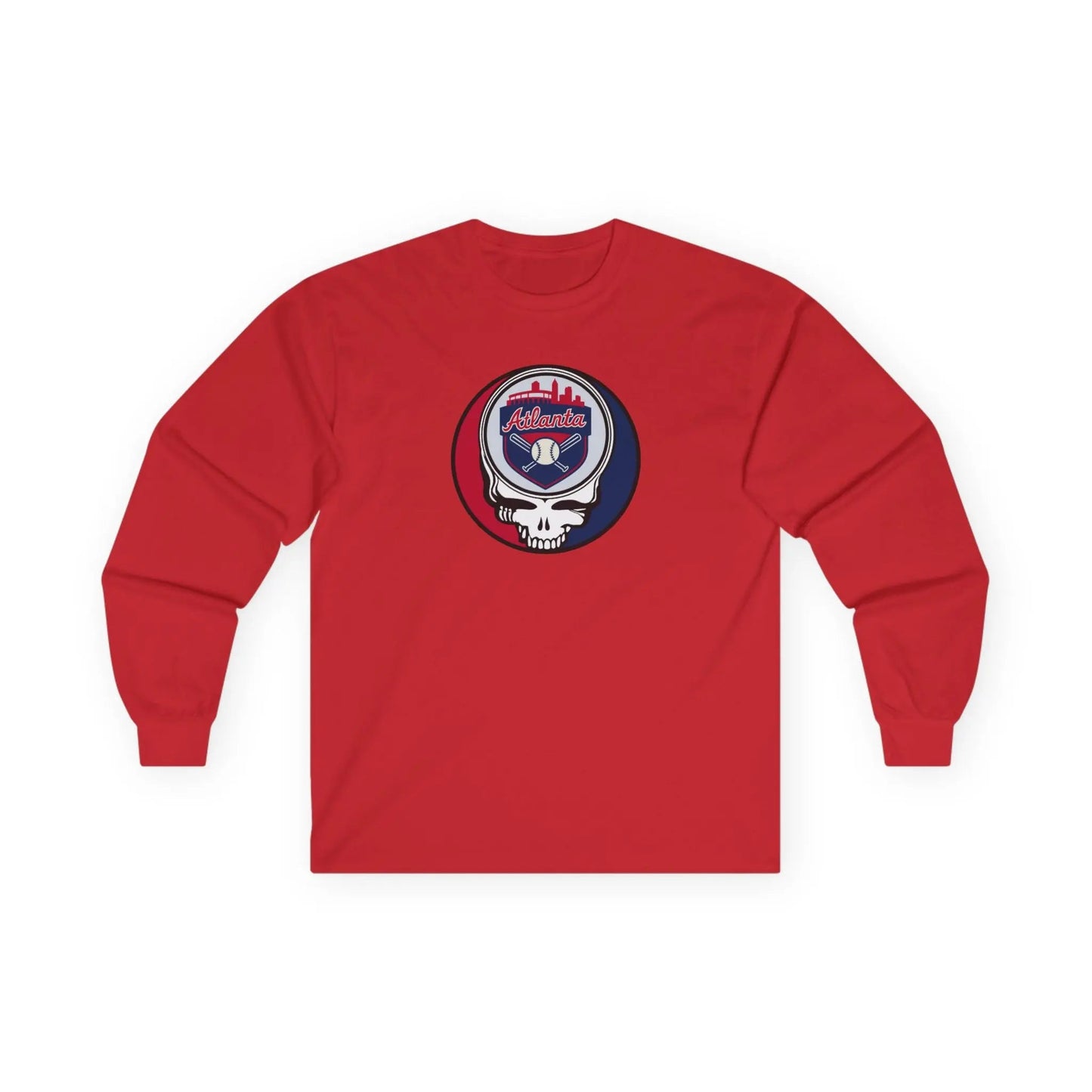 Atlanta Braves Original Stealie Long Sleeve T-Shirt