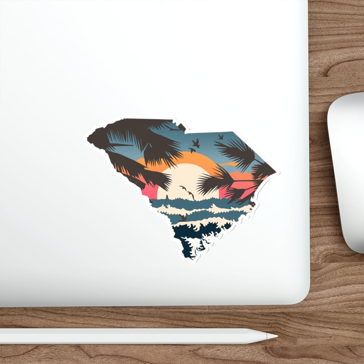 Palmetto Coast Die-Cut Sticker