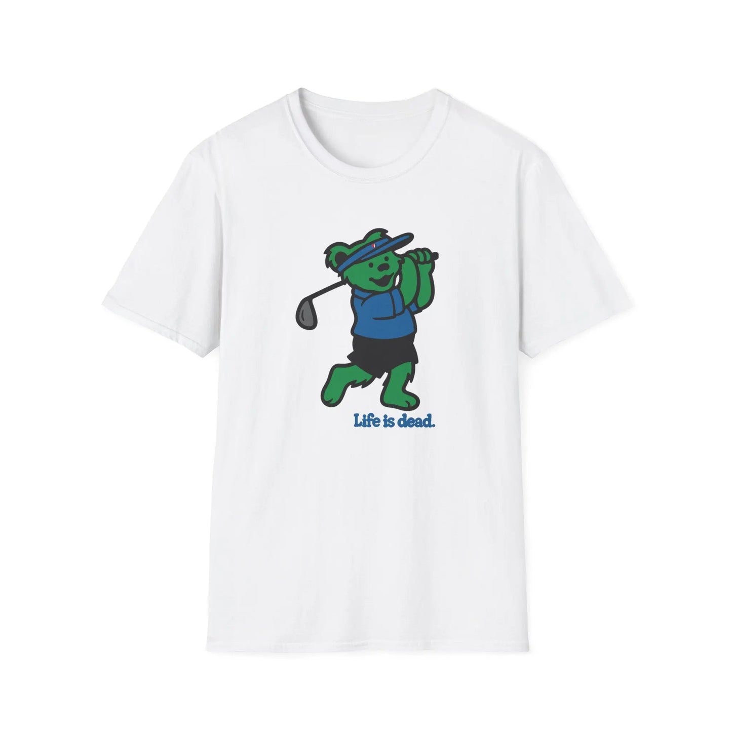 Golfin' Bear - Life is dead.® Grateful Dead T-Shirt