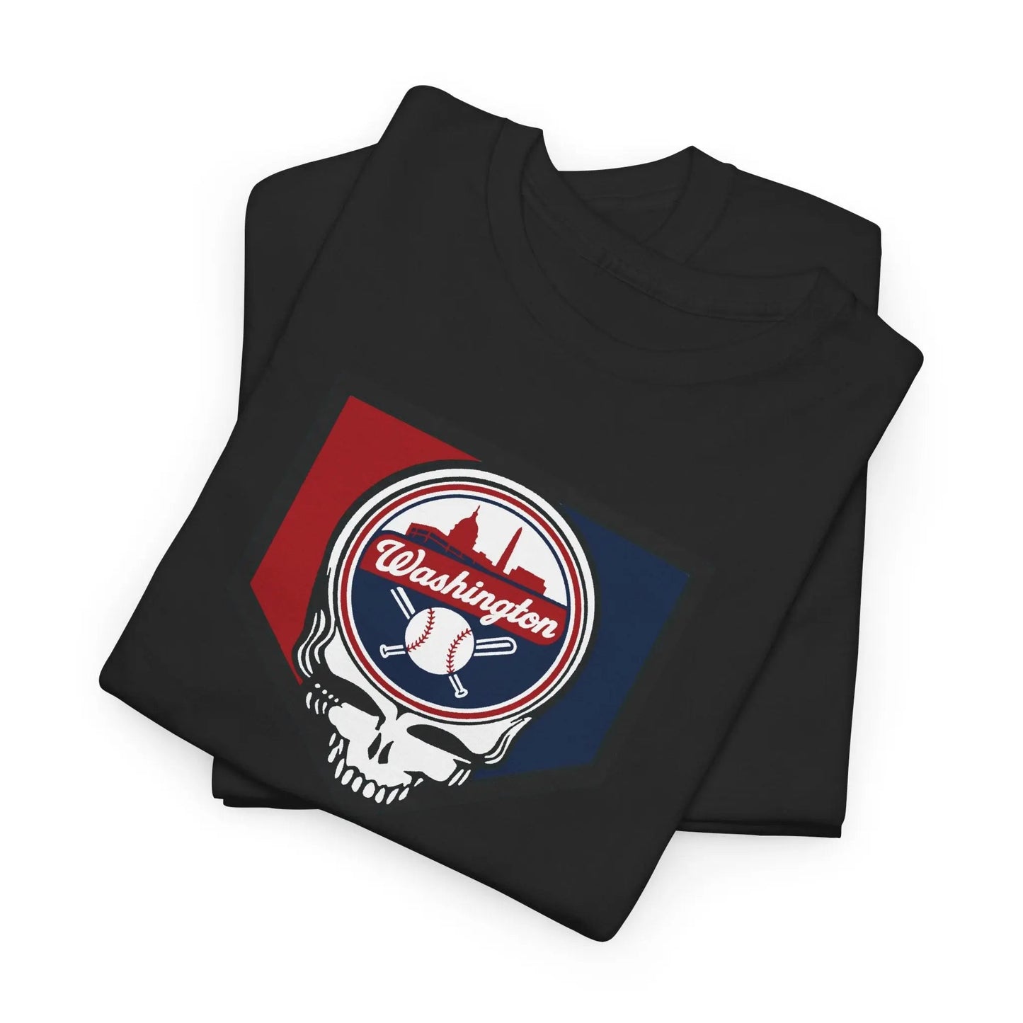 Washington Nationals Original Home Plate Edition Grateful Dead T-Shirt