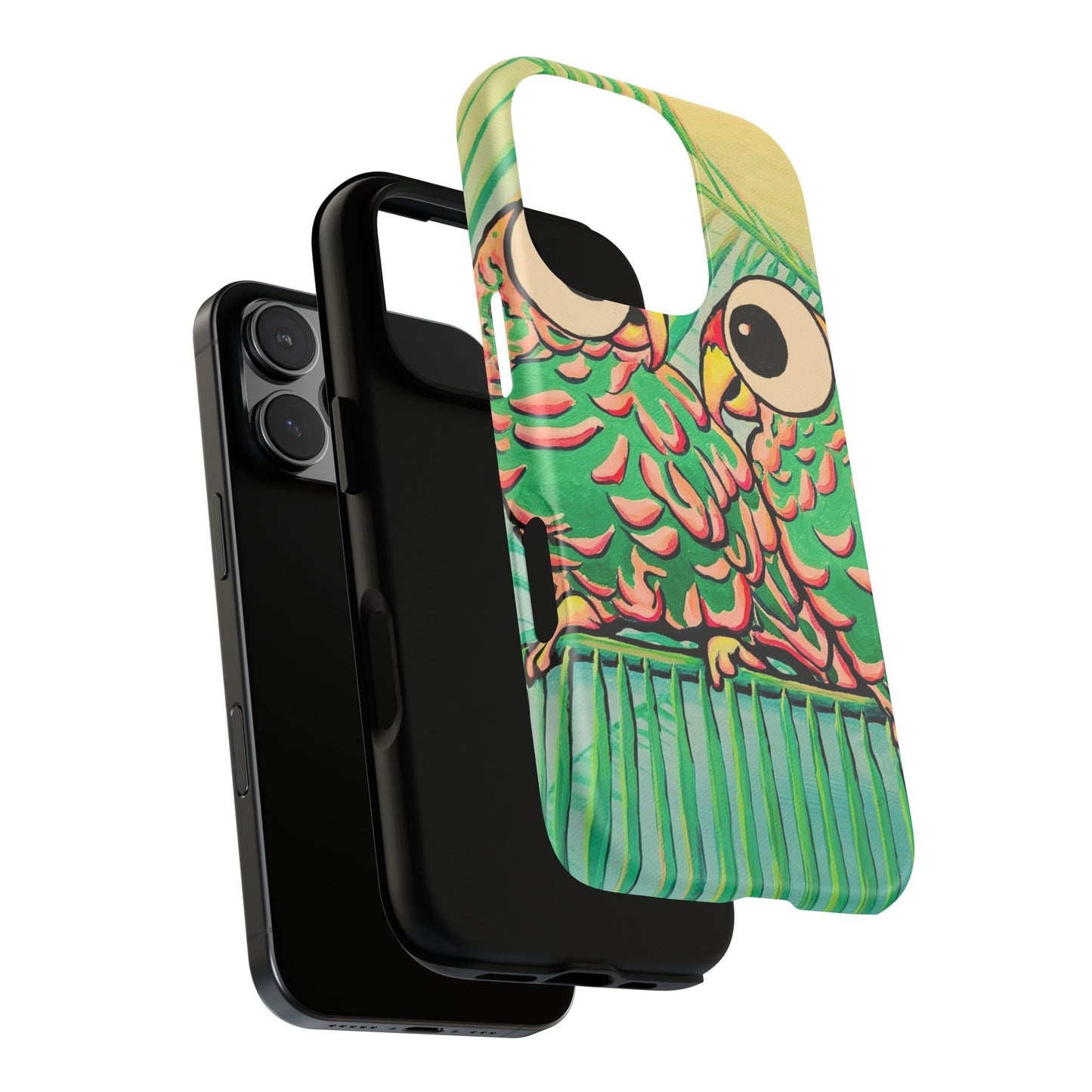 Chatty Cyclops Parrots Tough Phone Case