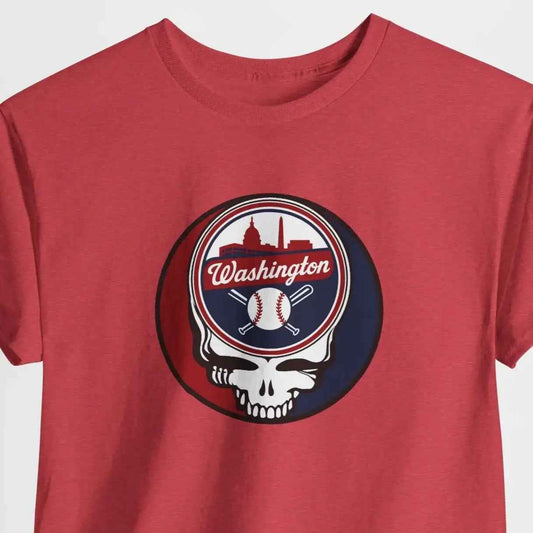 Washington Nationals Original Stealie Grateful Dead T-Shirt