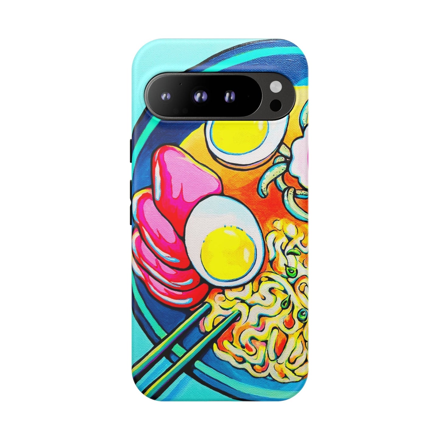 Neon Ramen Tough Phone Case