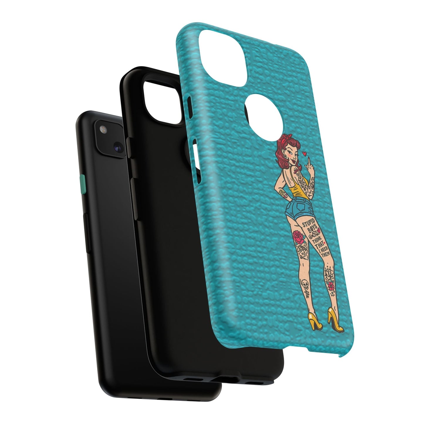 Stupid Boys Tough Phone Case