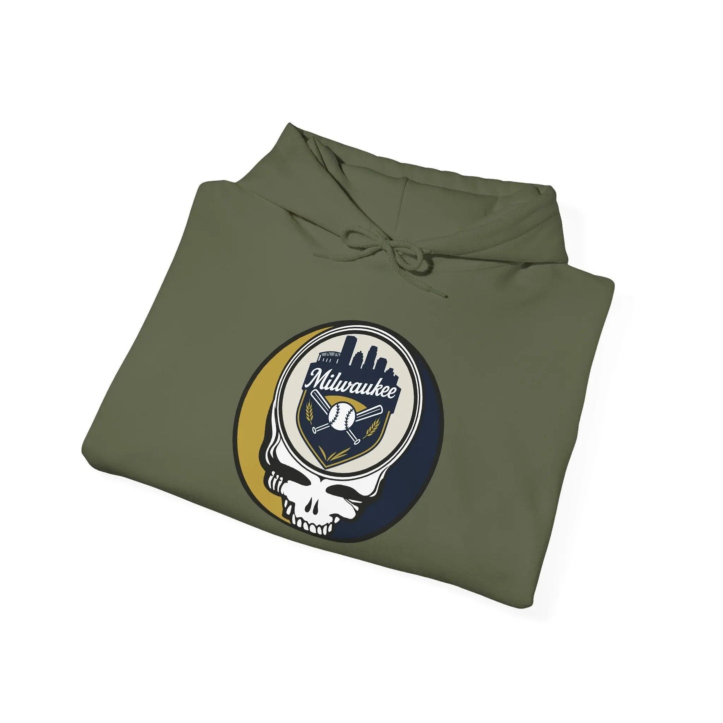 Milwaukee Brewers Original Stealie Grateful Dead Hoodie