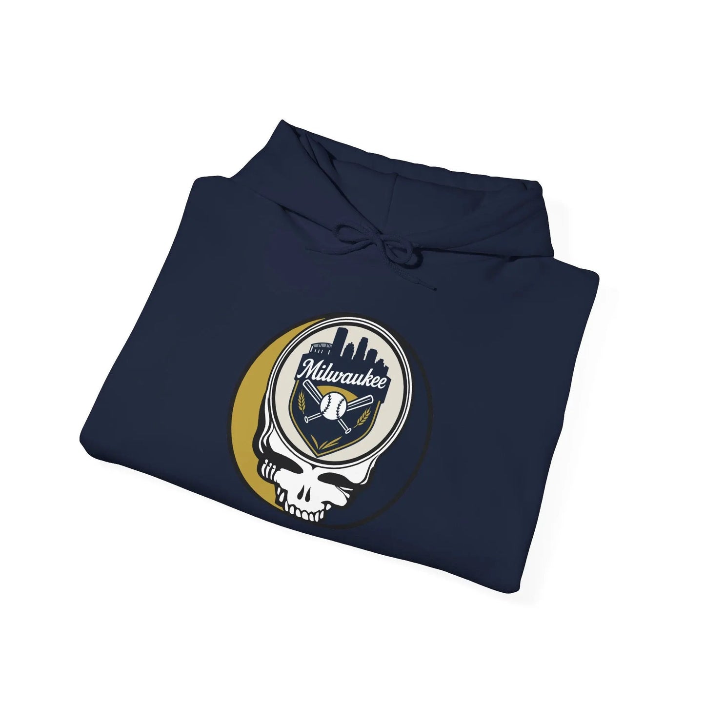 Milwaukee Brewers Original Stealie Grateful Dead Hoodie