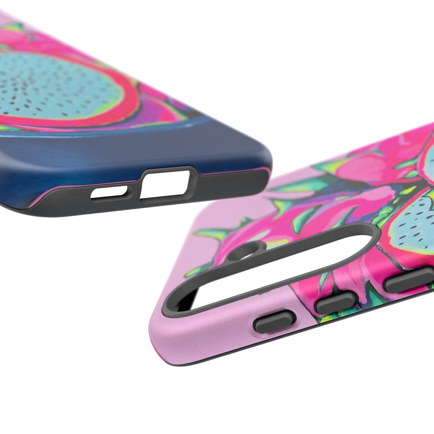 Neon Pink Dragon Fruit Tough Phone Case
