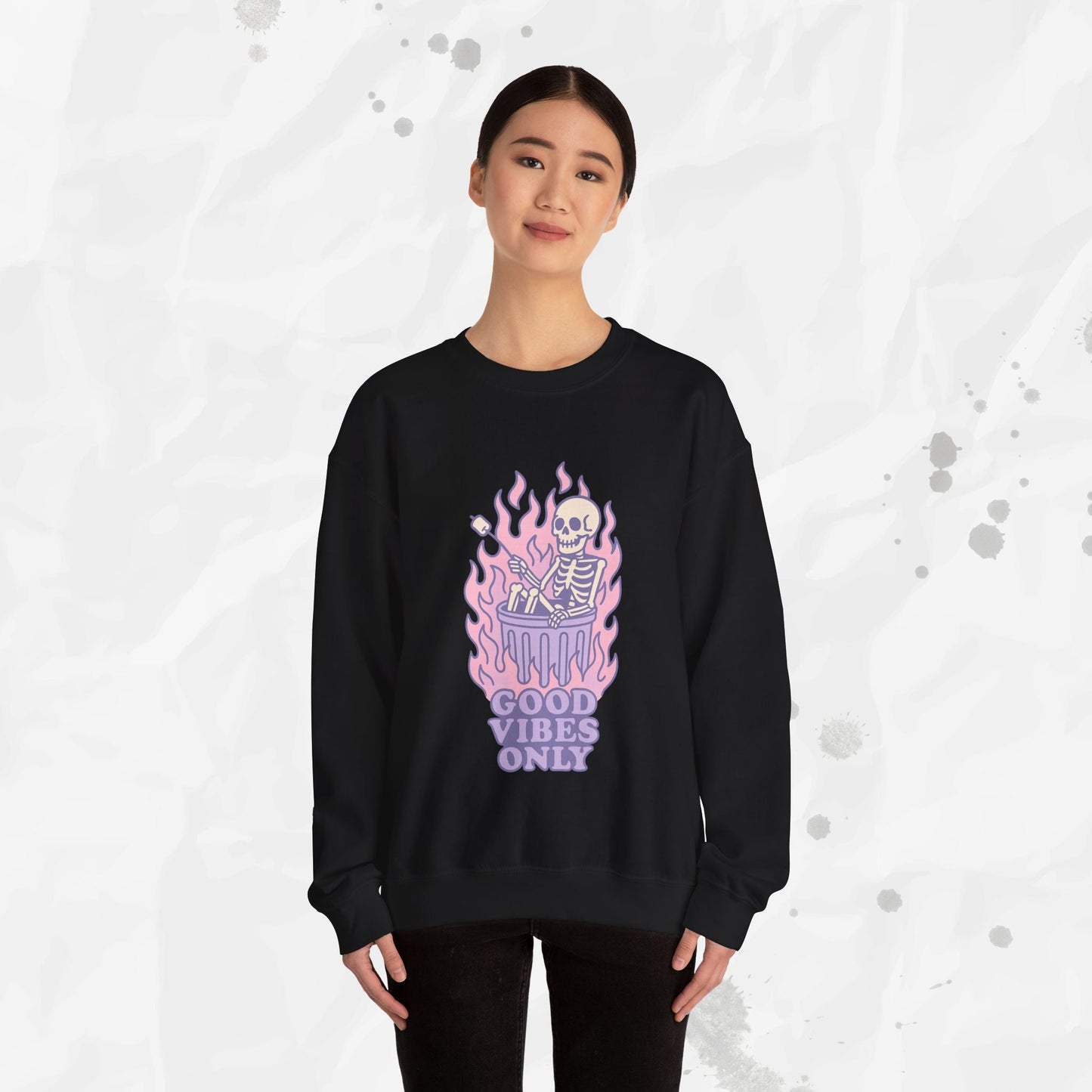 Good Vibes Only - Crewneck Sweatshirt