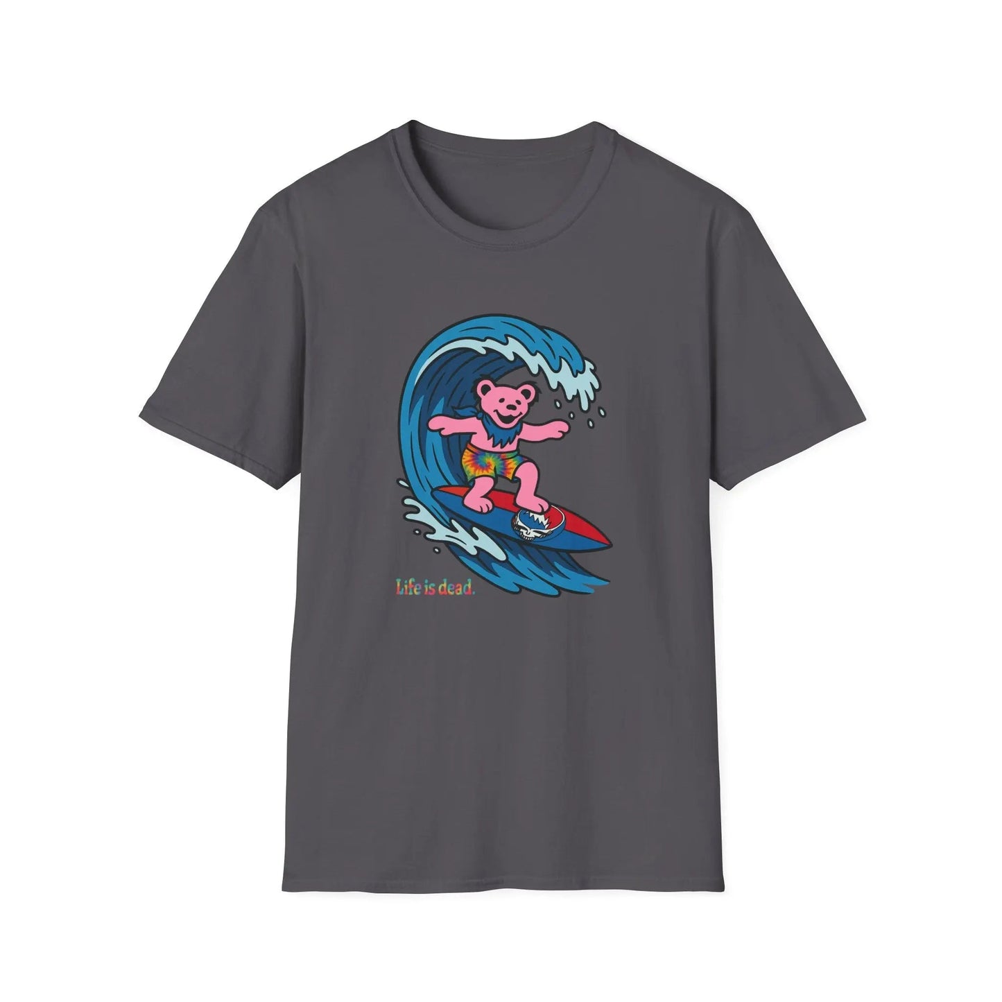 Surfin' Bear - Life is dead.® Grateful Dead T-Shirt
