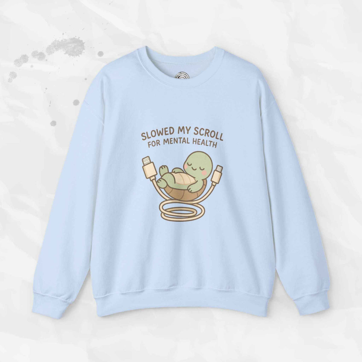 Slowed My Scroll - Crewneck Sweatshirt