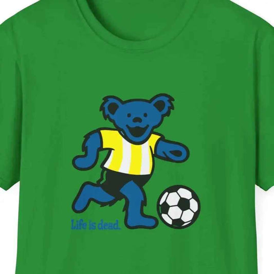 Futbol Bear - Life is dead.® Grateful Dead T-Shirt