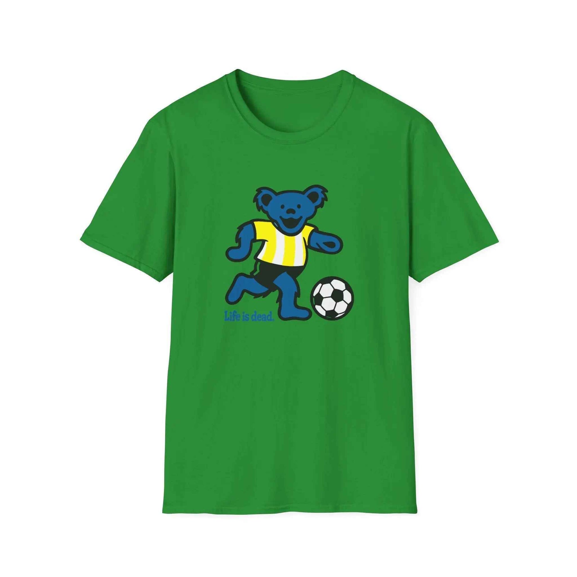 Futbol Bear - Life is dead.® Grateful Dead T-Shirt