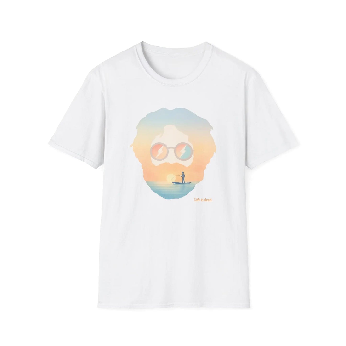 Beach Vibes Jerry Life is dead.® Grateful Dead T-Shirt