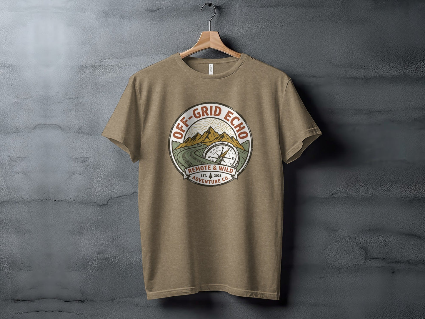 Off-Grid Echo Explorer: The Explorer's Adventure Tee