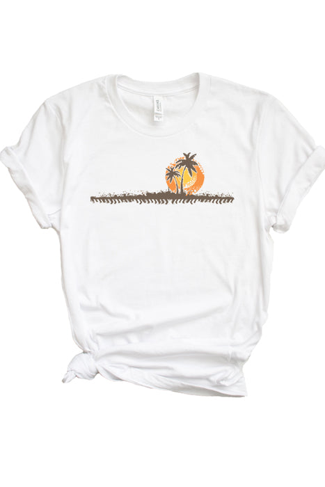 Palm Tree Sunset 1892