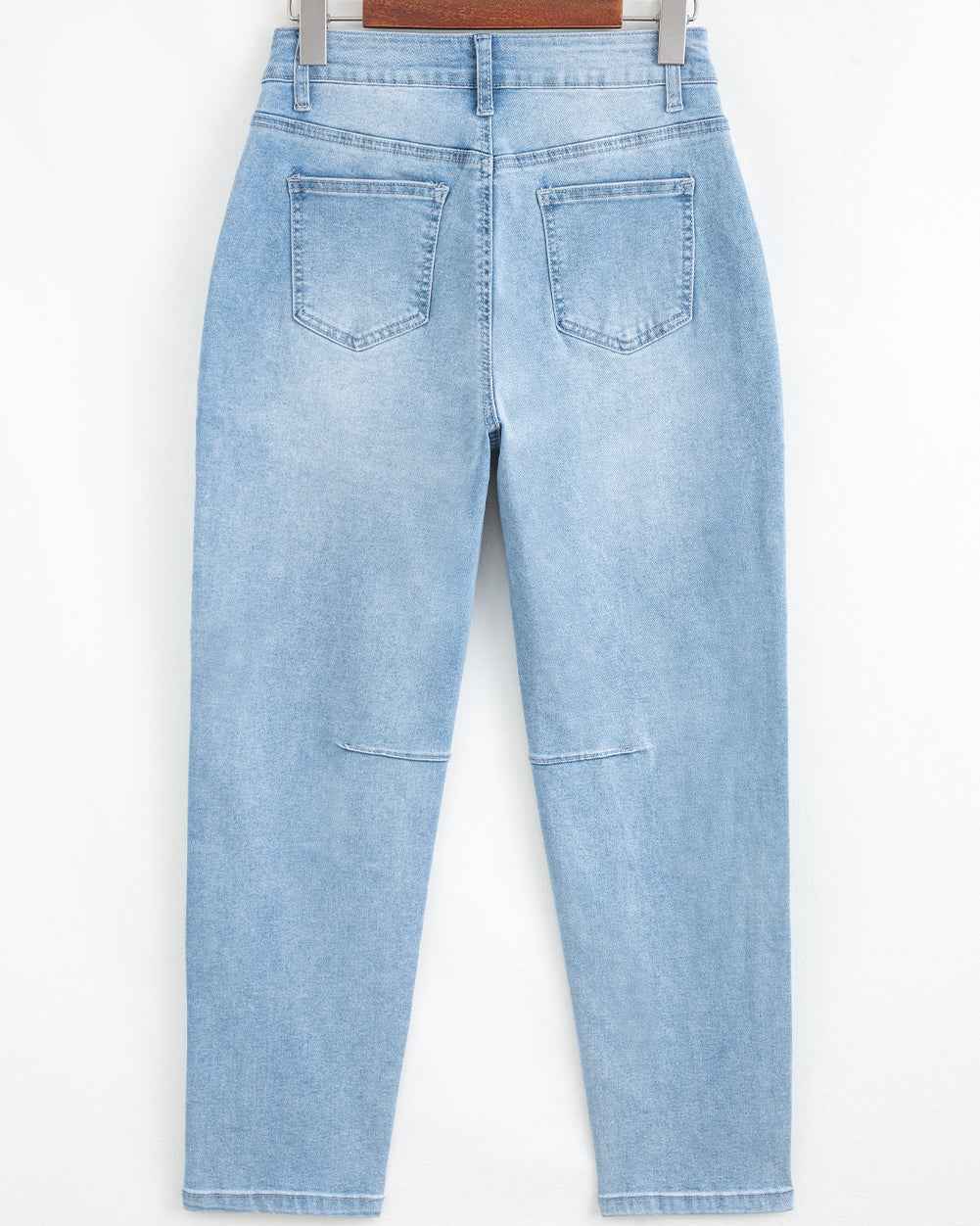 Calla High Rise Relaxed Patch Pocket Jeans