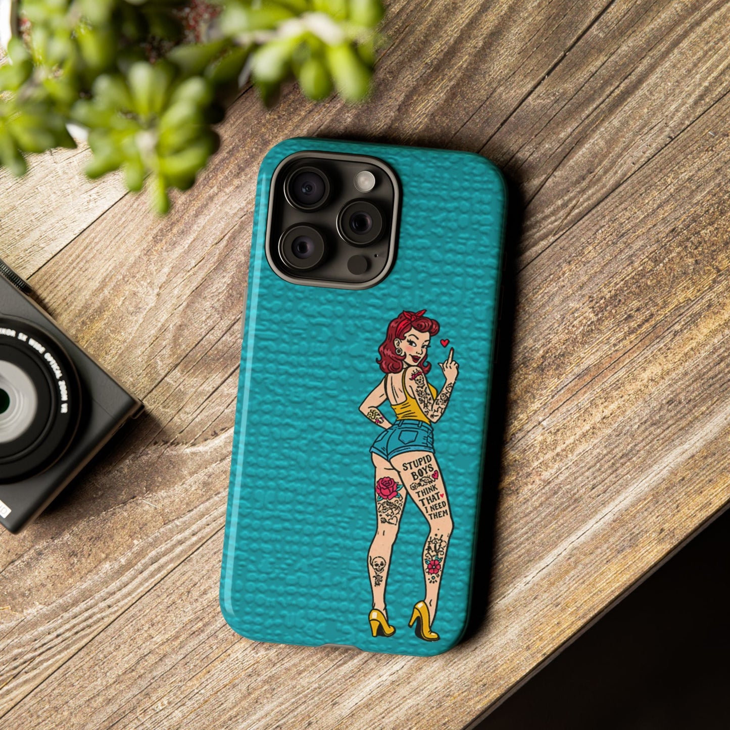 Stupid Boys Tough Phone Case
