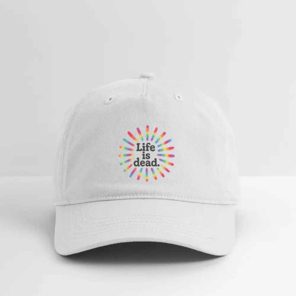 Life is dead.® TieDye Sunburst Grateful Dead Dad Hat