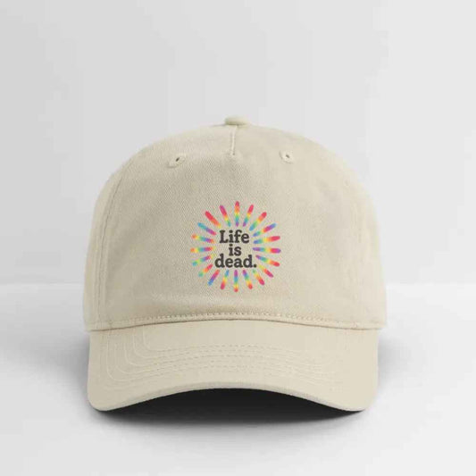 Life is dead.® TieDye Sunburst Grateful Dead Dad Hat